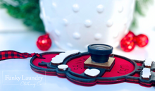 Load image into Gallery viewer, Santa Surveillance Ornament
