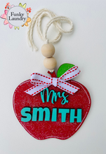 Load image into Gallery viewer, Teacher appreciation gift | Teacher car charm | Personalized Teacher Bag Tag
